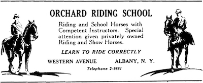 1932
      Orchard Riding Ad