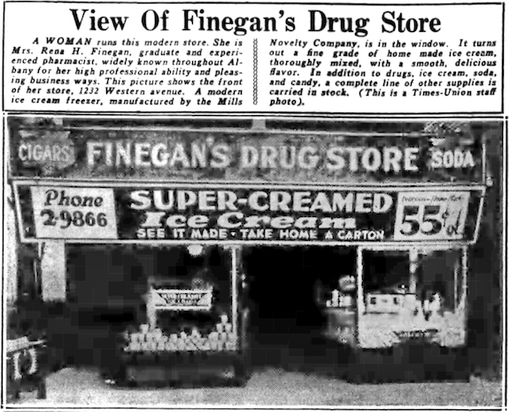 Finegan's drugstore 1932 TU clip