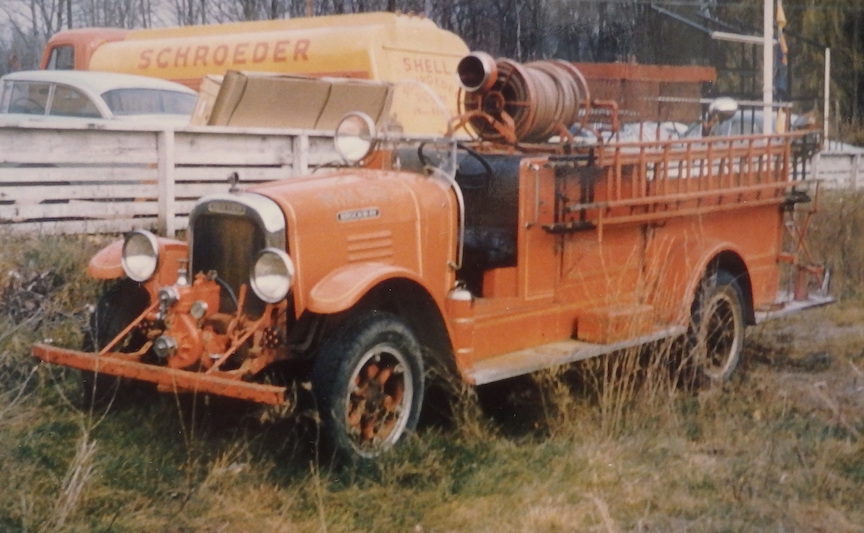 Brockway 1931 fire
      truck of McKownville Fire Dept c.1955 picture