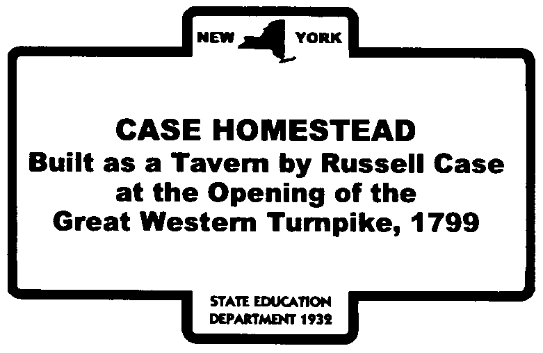 Case Homestead marker