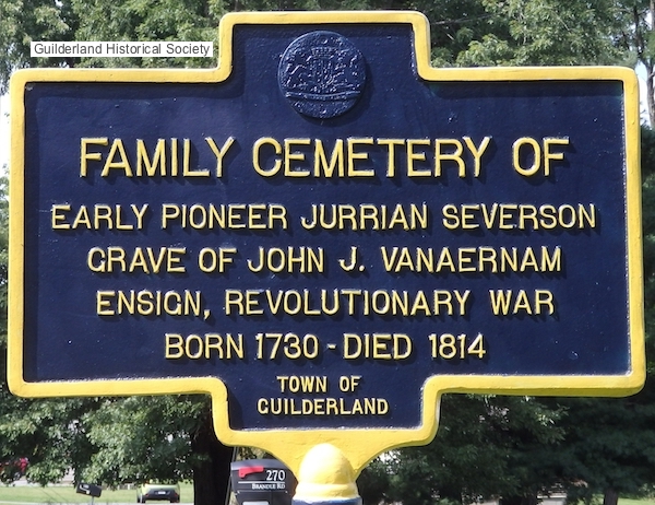 Severson Family
        Cemetery highway marker Brandle Rd Altamont