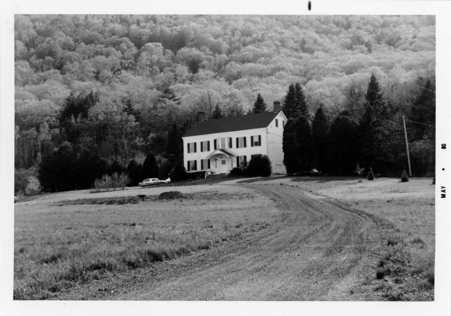 Frederick Crounse House house view from east