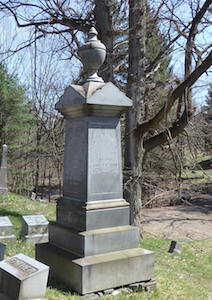 James A Mckown memorial in Albany
      Rural Cemetery