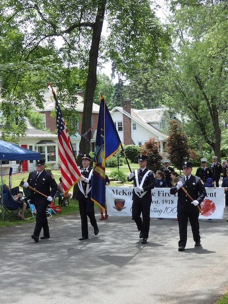 McKownville Volunteer Fire Dept 100th anniversary parade -
      1