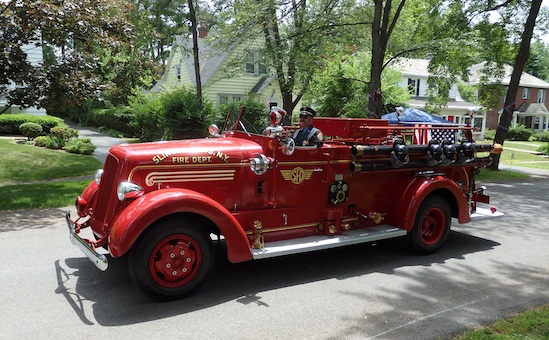 McKownville Volunteer Fire Dept 100th anniversary parade -
      8